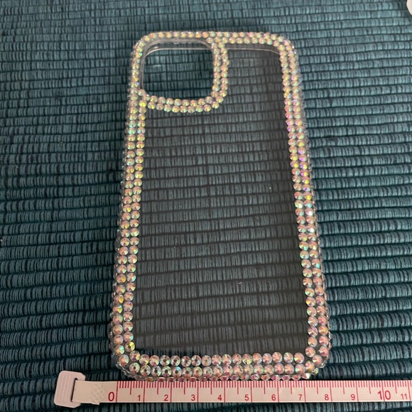iPhone case clear with bling unknown size - Picture 8 of 10